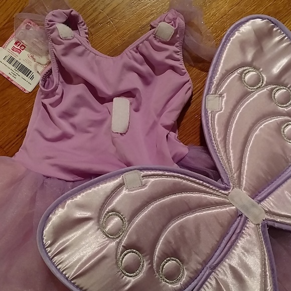 NWT! Purple Fairy Princess with removable wings, S - Picture 8 of 8
